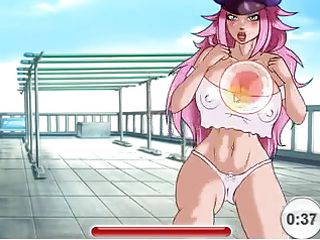 fighting game leads to hot oral sex