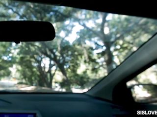blowie from stepsibling in the car